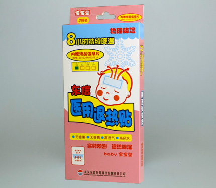 專利退熱貼，退熱效果看得見